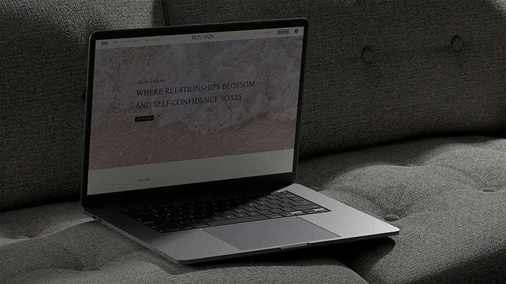 Bliv Skin Website