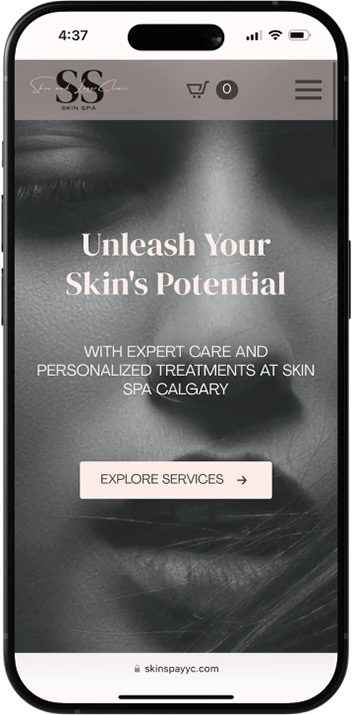 Skin Spa YYC Website