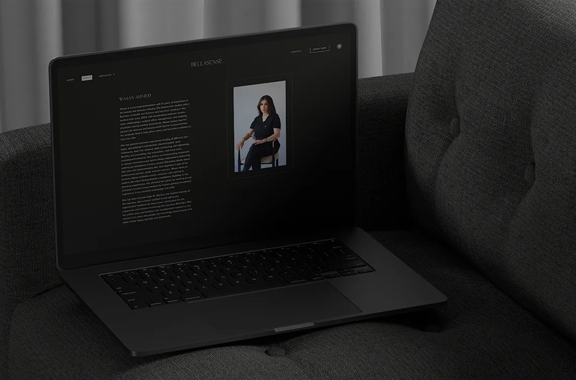 Bellasense Website Showcase