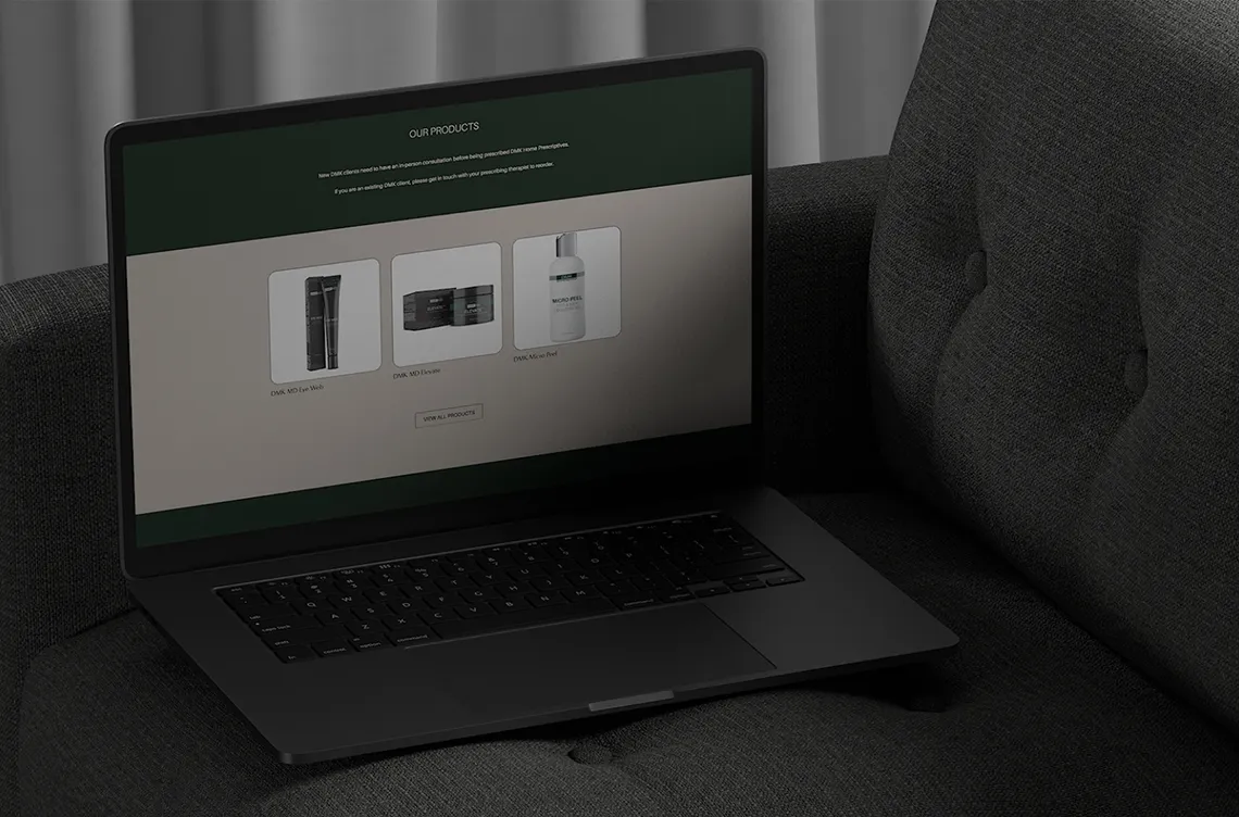 Simplee Skin Website Showcase